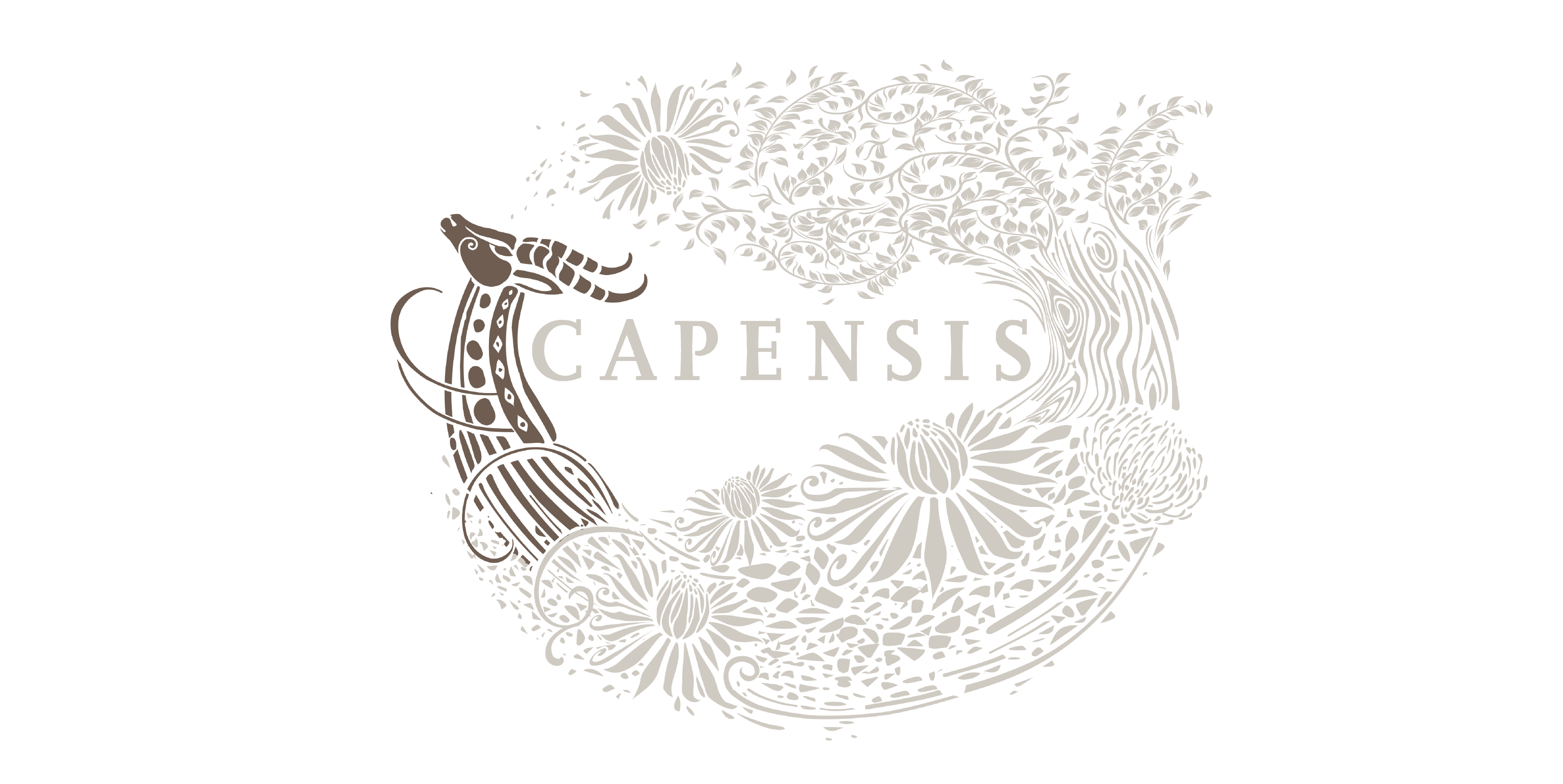 Capensis label with Springbok highlighted